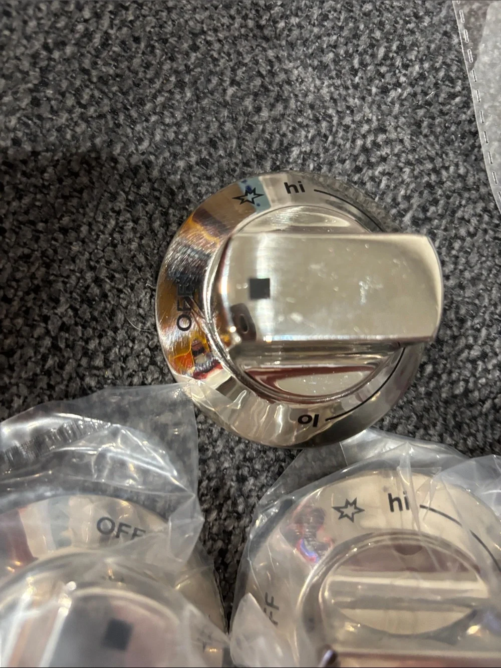 Replace your worn or broken range control knob with this durable LENGSHIKEJI rep